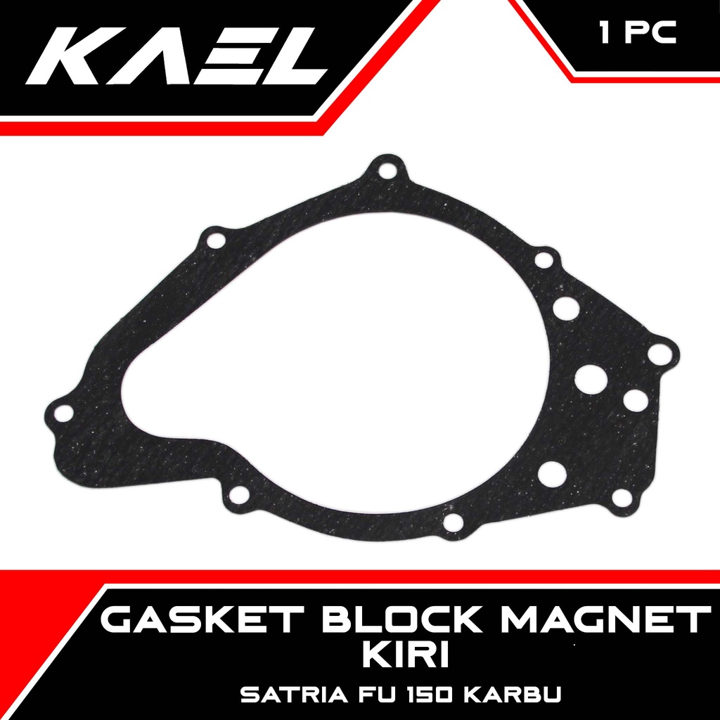 Gasket Block Magnet Kiri Satria FU 150 Karbu Karburator Paking Packing Blok Magnit