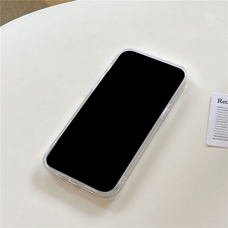 Ins Marine Life Cocok Untuk iPhone 14 Pro Max Casing Ponsel iPhone Double-layer Pola Dicetak Kompatibel Dengan Iphone13 13pro 13prm iPhone 11 11pro 14plus 12Pro Max Shockproof TPU Phone Case