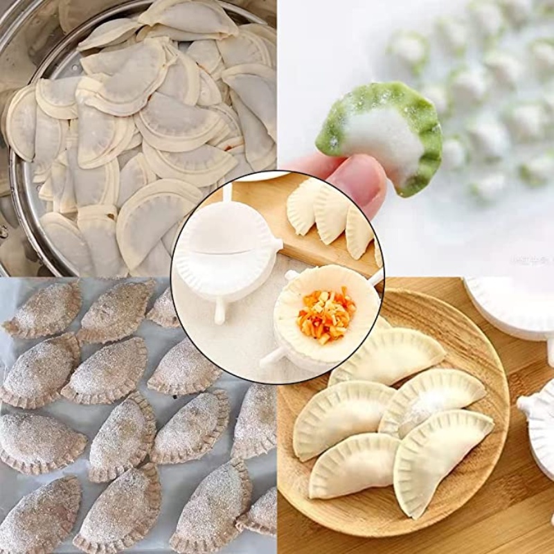 Cetakan Pangsit Manual FU Cetak Plastik/Cetakan Pangsit Press Adonan Kue Kering Masak/Chinese Food Jiaozi Maker Alat Dapur