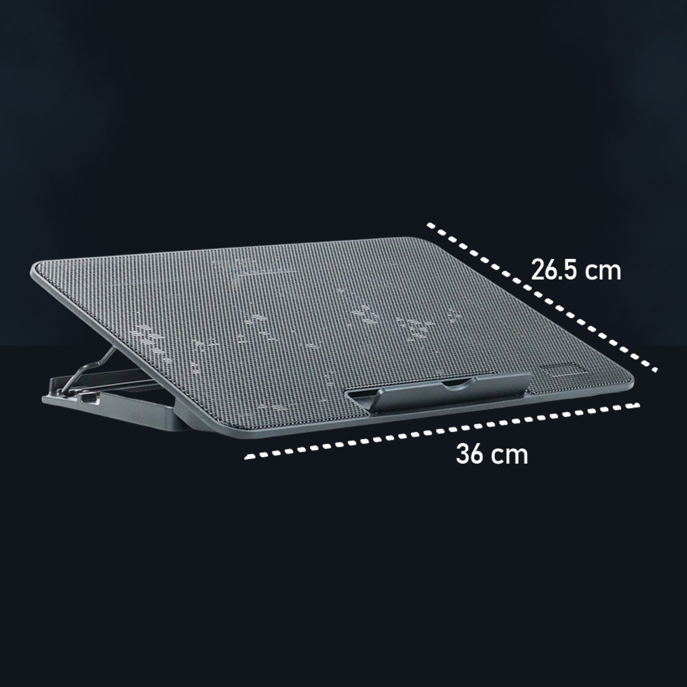SeGB Notebook Cooling Pad Laptop Ultra Thin Radiator Cooler Base 6 Fan - S6