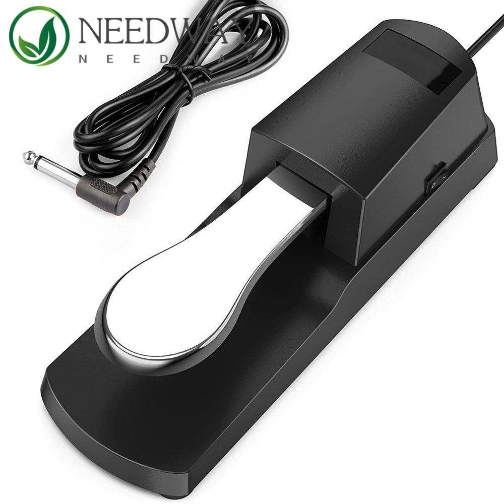 Needway   Sustain Pedal Keyboard Piano Musik Tahan Lama Keyboard Drop Untuk Piano Elektrik Untuk Peredam Keyboard