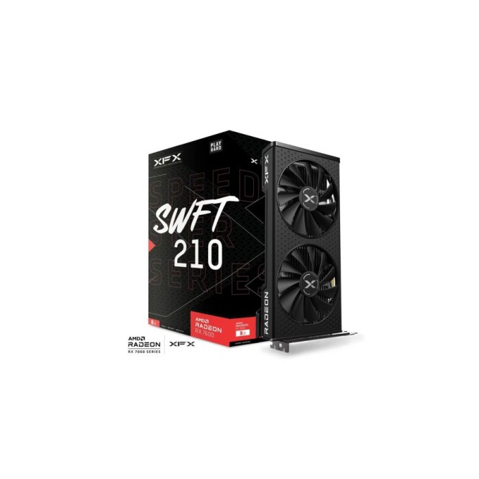 XFX SPEEDSTER SWFT 210 AMD Radeon RX 7600 8GB DDR6 Core Edition