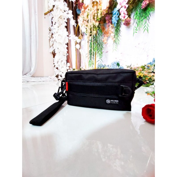 [TERLARIS] TAS HALLOZON SLING BAG HAND BAG CLUTCH BAG TAS COWO CEWEK BISA COD - IMAH FASHION