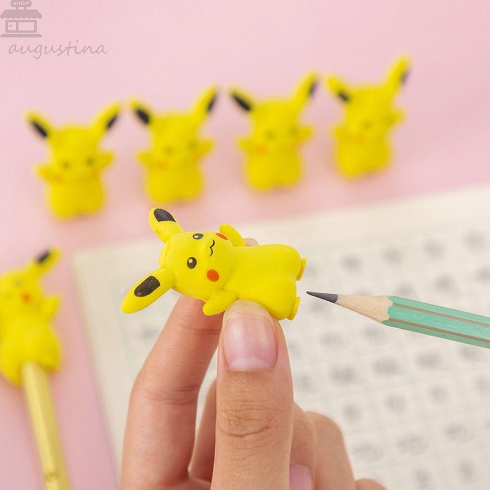 Agustina Pokemon Pikachu Eraser Lucu Lucu Tanpa Debu Kreatif Tanpa Jejak Siswa Alat Tulis Menulis Menggambar Eraser