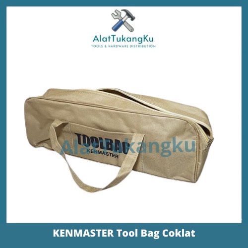 KENMASTER Tool Bag Coklat - Tas Alat Pertukangan Tas Perkakas Toolkit