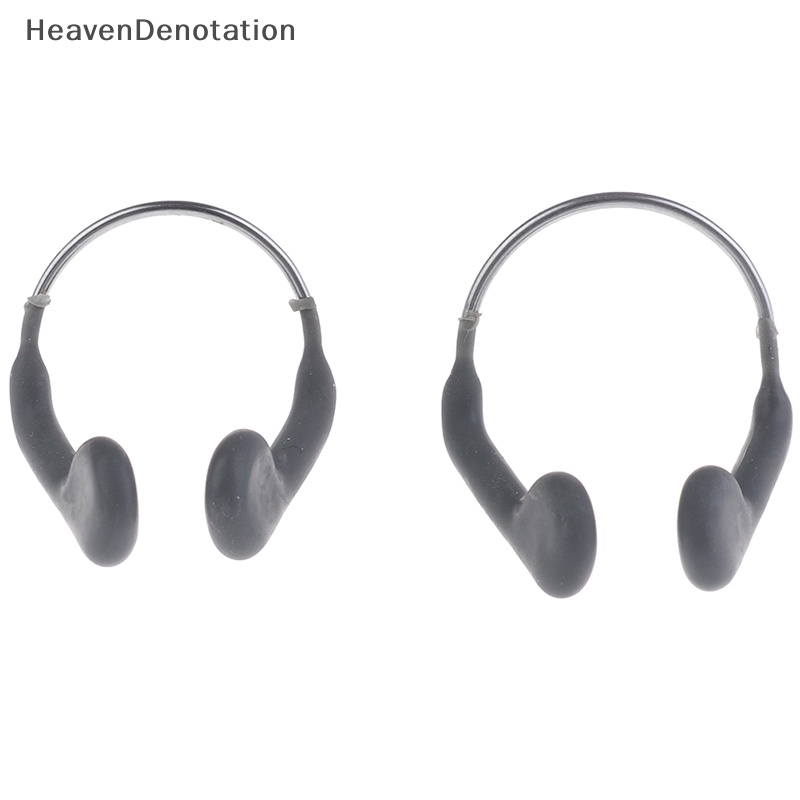 [HeavenDenotation] 1pc Kawat NoseClip No-skid Silikon Lembut Untuk Renang Diving Olahraga Air HDV