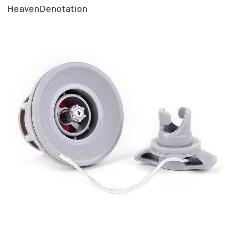 [HeavenDenotation] 1x double seal 8-groove air valve Untuk Perahu Karet Rakit Perahu Perahu Perahu Sampan kayak Kano HDV