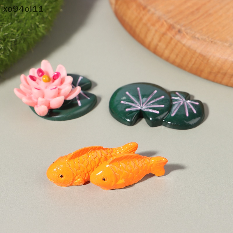 Xo Microlandscape Marine Landscape Miniatur Ikan Kecil Lucu Hias OL