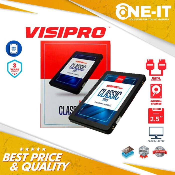 SSD Visipro Red Classic 512GB SATA III 2.5'' 512 GB