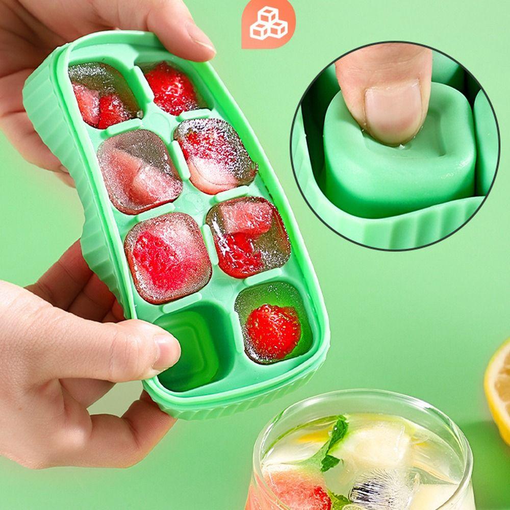 Rebuy Ice Pop Maker DIY Homemade Fleksibel Reusable Silicone Mudah Dilepaskan Nampan Es Batu