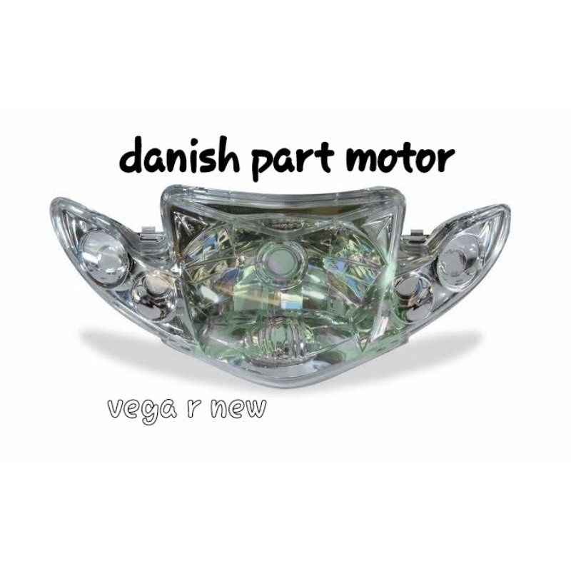 lampu depan yamaha vega r new / reflektor lampu depan vega r new