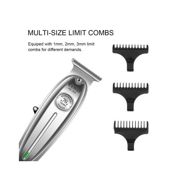 AKN88 - KEMEI KM-1949 Electric Hair Clipper Special Edition Alat Cukur Rambut