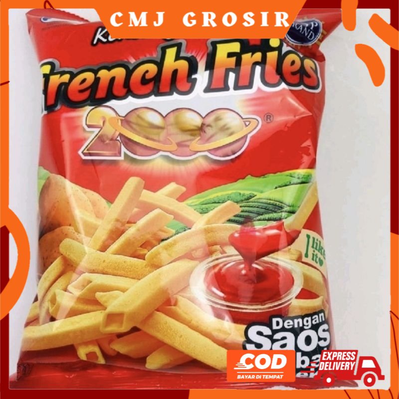 

GROSIR KENTANG GORENG FRENCH FRIES 2000 62 GR