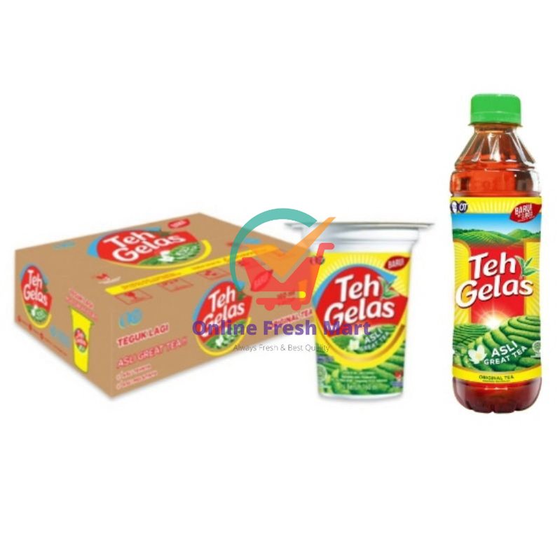 

(kirim instant) Teh Gelas Original Tea botol cup karton - Online Fresh Mart Denpasar