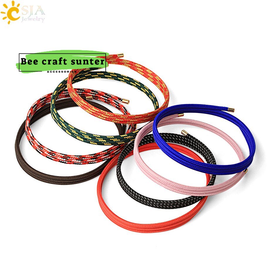 Gelang Magnet Tali Keberuntungan Gelang  Perhiasan Liontin Emas Diy