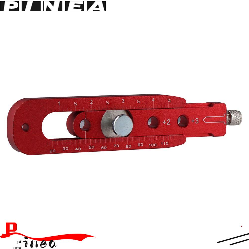 Penggaris Lingkaran Busur Nanas Penanda Titik Tetap Desain Dekorasi Scribe Gauges Metric/Inch