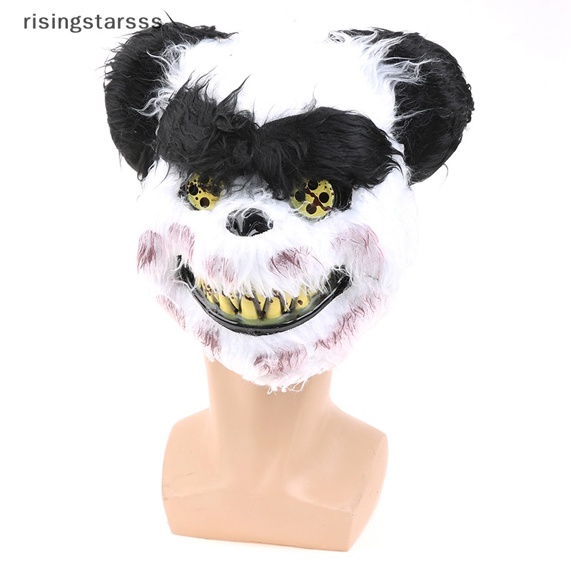 Rsid Span-new Halloween Topeng Bloody Killer Rabbit Topeng Teddy Bear Mewah Cosplay Horror Topeng Jelly