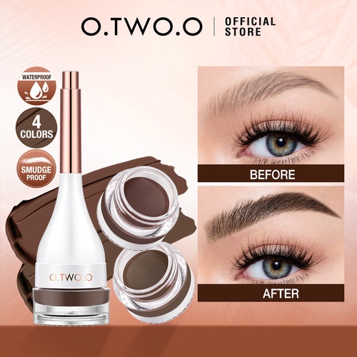 ✨LACIKOSME✨ O.TWO.O NATURAL SHAPING EYEBROW DYING CREAM - EYEBROW CREAM ORIGINAL