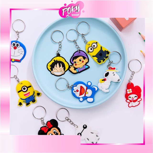 POKY - D6025 Gantungan Kunci Lucu / Keychain / Gantungan Tas Kunci Lucu / Souvenir / Gantungan Kunci Karakter / Gantungan Kunci K-POP