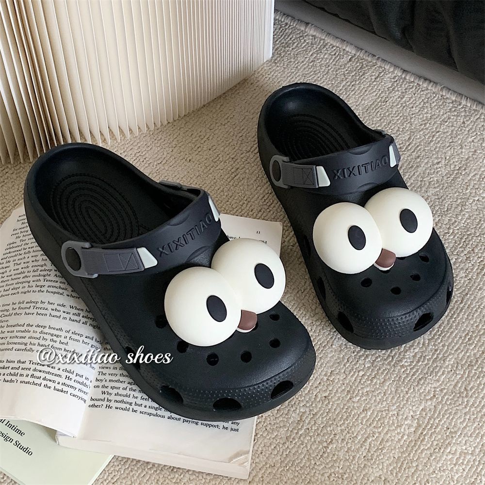 2pcs &lt;big eyes&gt;Jibitz Diy Shoe Accessorie Ins Shoe Decoration Untuk Sepatu Wanita