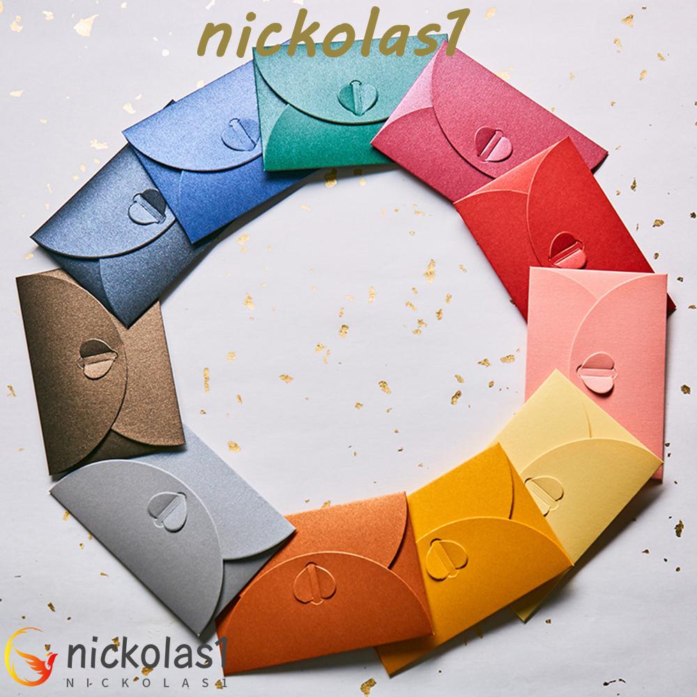 Nickolas1 Amplop 20pcs Amplop Love Vintage Warna