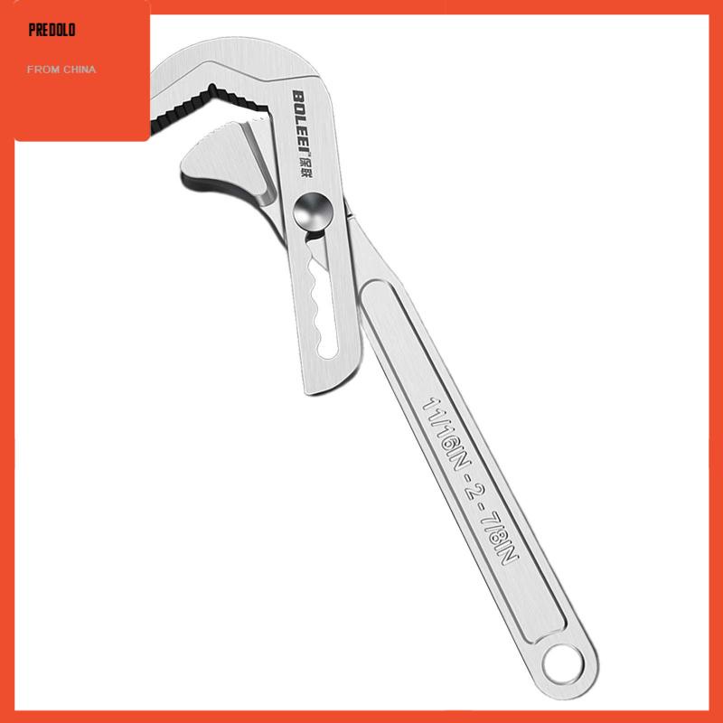 [Predolo] Adjustable Wrench Kunci Kamar Mandi Untuk Tabung Perbaikan Mobil Perawatan Rumah