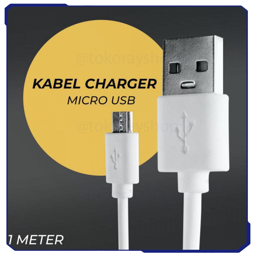 Kabel Charger Micro USB 1 Meter