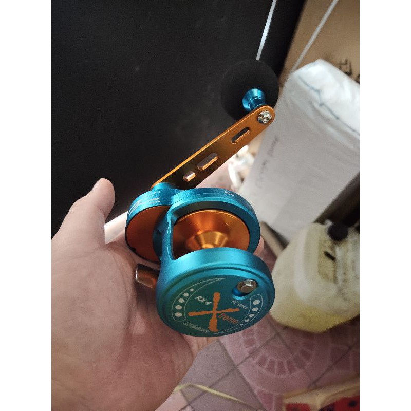 Reel Pancing Kamikaze Jigging Overhead Jigger lx 4 atau rx 4