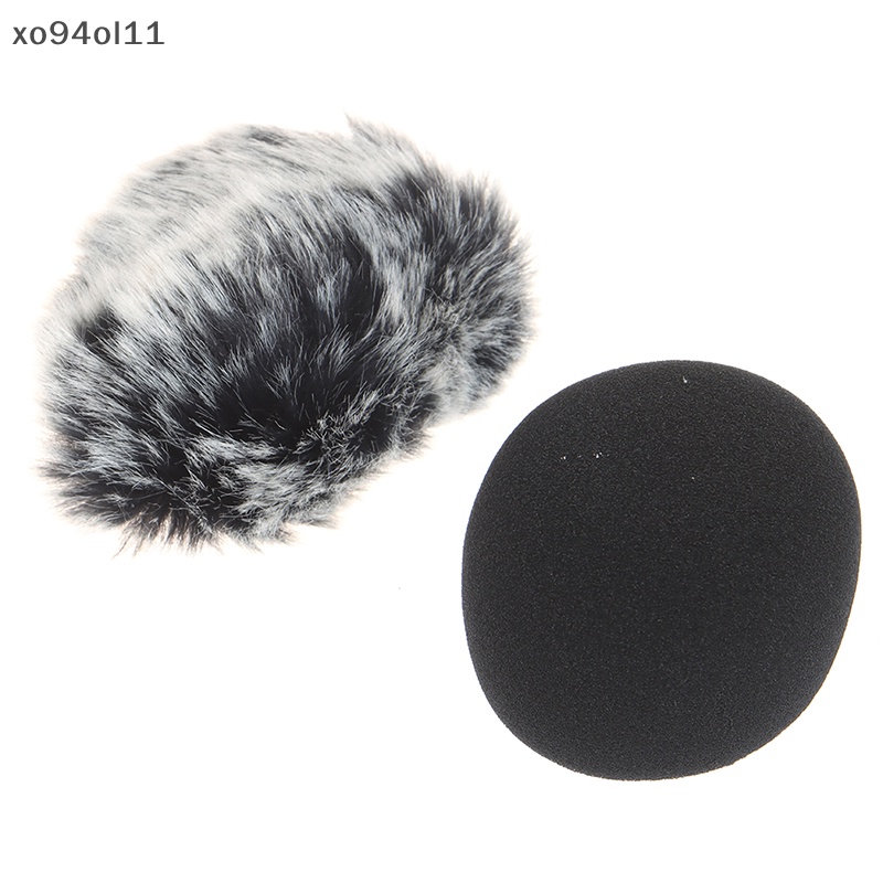 Xo Furry Windscreen Muff Cover Busa Mikrofon Penutup Tahan Angin Untuk Zoom H1 H1N OL