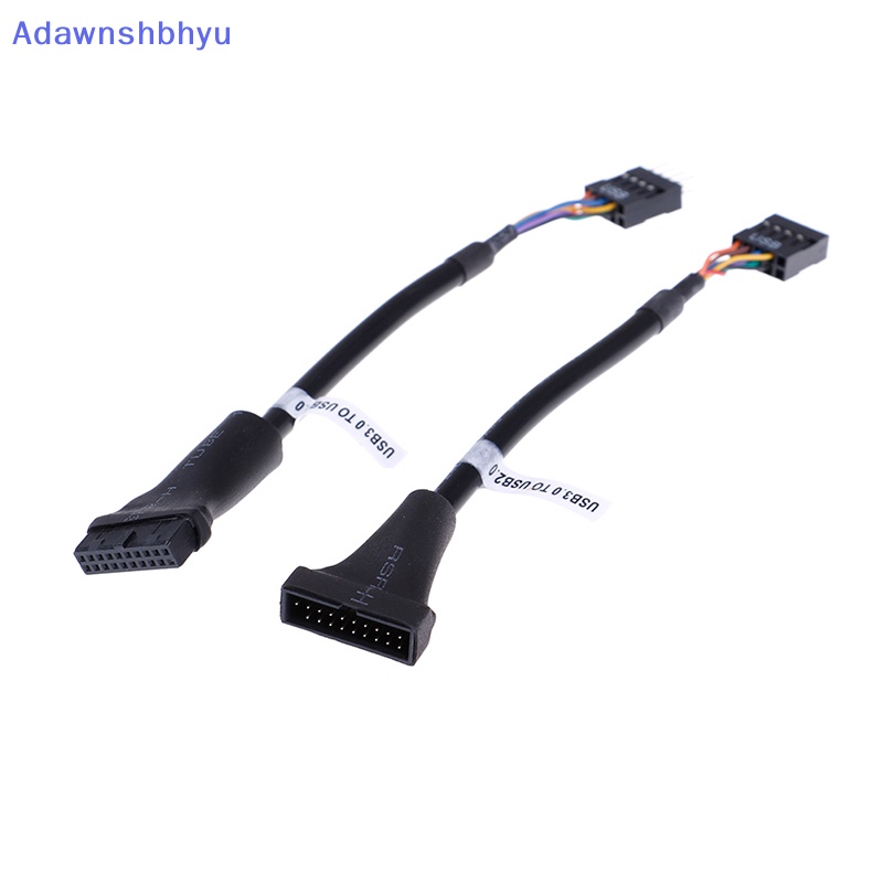 Header motherboard Adhyu usb 3.0 20pin Ke usb 2.0 9pin adapter converter Kabel ID