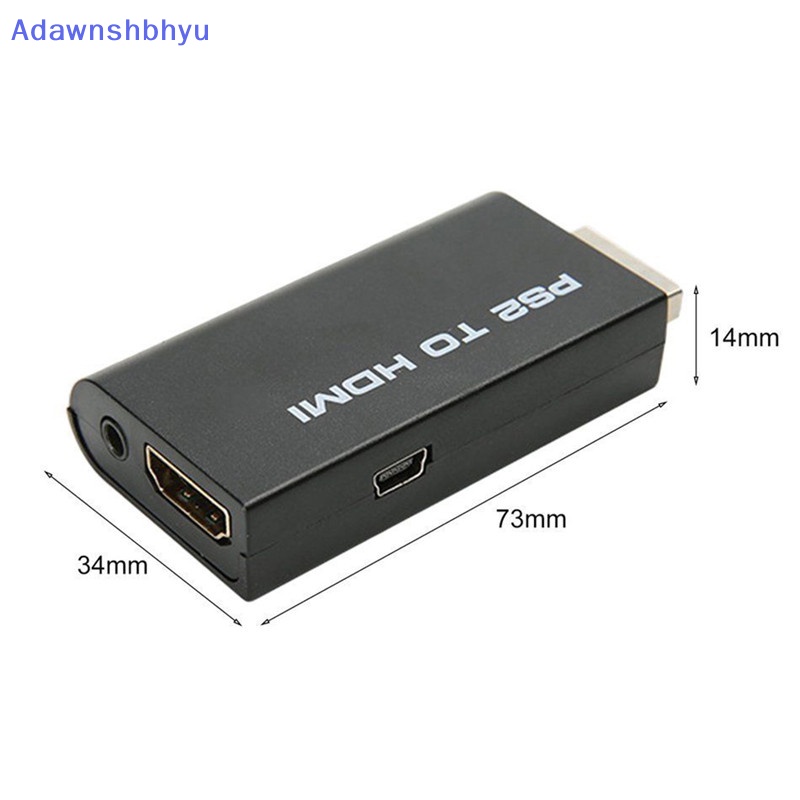 Adhyu HDV-G300 PS2 To HDMI 480i /480p /576i Audio Video Converter Adapter Untuk PSX PS4 ID