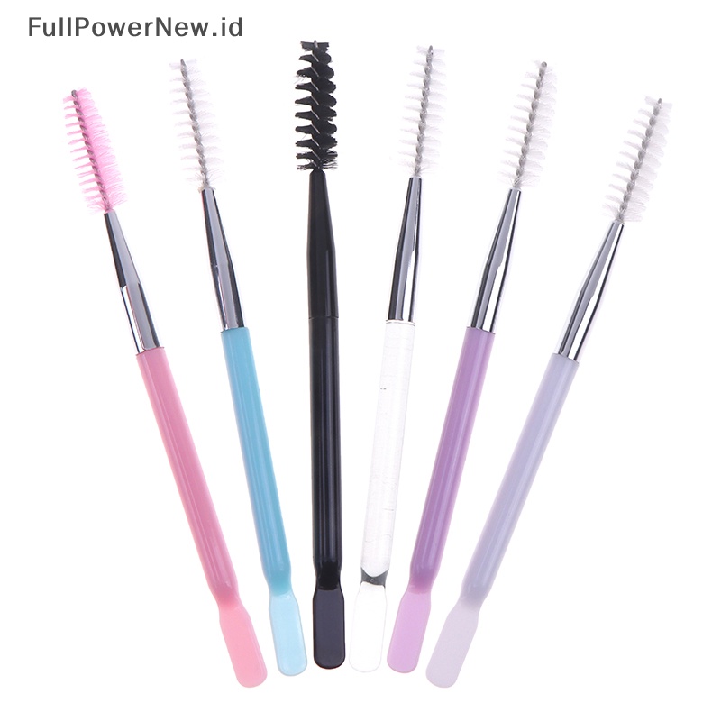 Power Lash Brush Reusable Eyelash Brushes Maskara Tongkat Aplikator Eyelash Extension ID