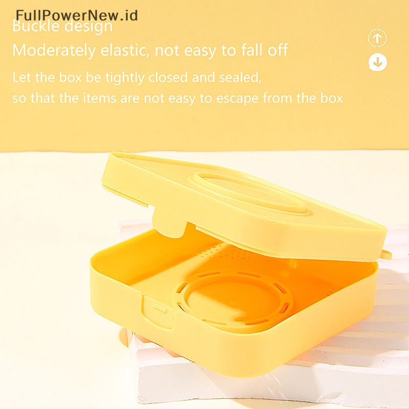 Power 1X Kosong Air Cushion Puff Box Portable Kosmetik Makeup Case Wadah Sponge Box ID