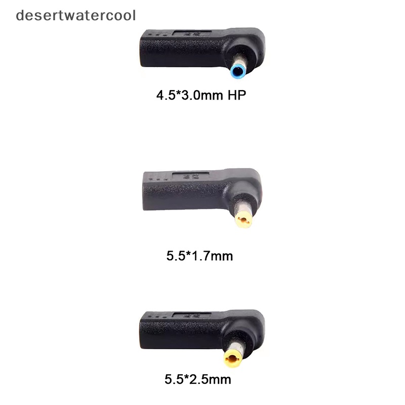 Deid Konektor Jack Listrik USB Tipe C Ke Dc 100W Ke Adaptor Daya Laptop Universal Martijn