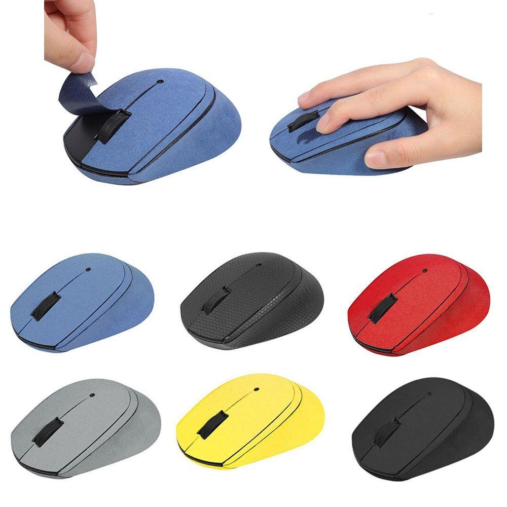 Populer Mouse Anti-slip Stiker Full-body Kenyamanan Keringat-wicking Properti Shell Sisi Stiker Untuk Untuk Logitech M330 M275 M280