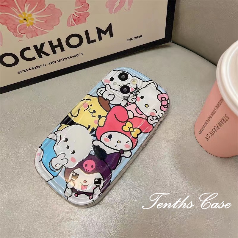 Oppo A78 A17 A17K A57 A77 A76 A96 A16 A16s A15 A15S A16K A74 A54 A93 A95 A94 A5 A9 A53 A33 A32 A31 2020 Reno 8T 5a52 A92 A5s A12 A3s F11Soap Cover Kartun Puppy Phone Case