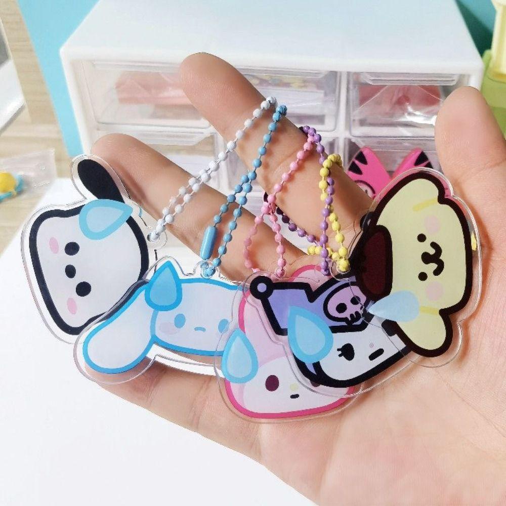 Needway My Melody Keyrings Kawaii Cinnamoroll Gantungan Kunci Mobil Melody Pacha Dog Kulome Yugui Dog Kuromi Key Chain Untuk Anak Perempuan