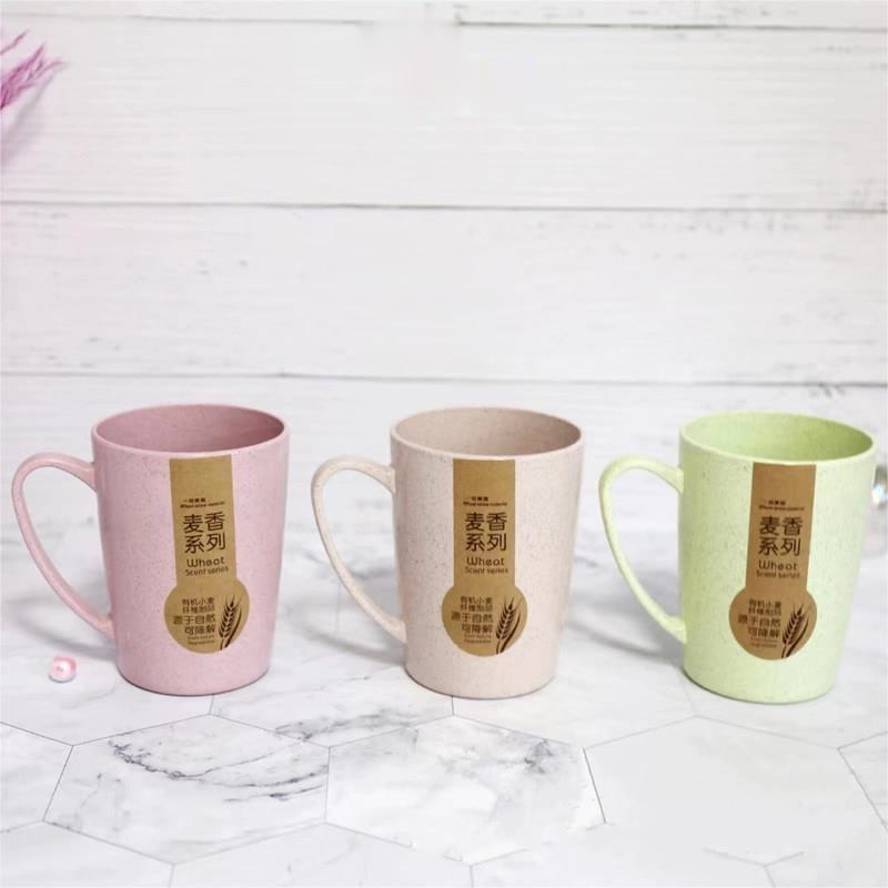 Gelas Jerami Gandum Ramah Lingkungan 550 ml Wheat straw Environmental Protection Cup / Straw Kopi Mug Cangkir /550ML handy cup /Gelas Gandum Kokoh / BPA Free /Water Galss Cup/Plastic Cup