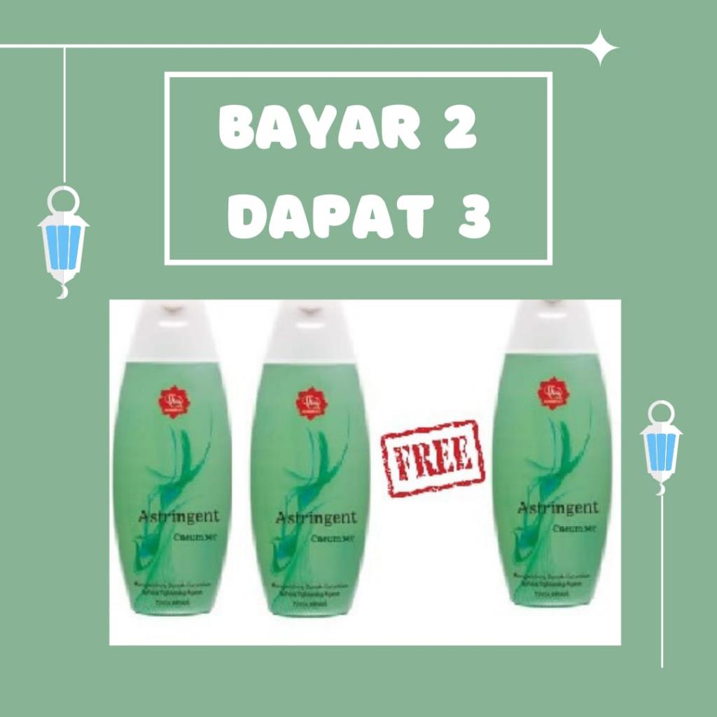 [BUY 2 GET 1 FREE] Viva Face Toner Cleanser  Penyegar  Cucumber