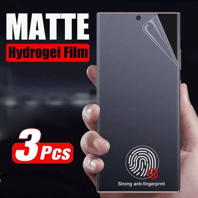 3pcs Film Hidrogel Matte Untuk vivo X27 X30 X50 X60 X60t X70 X80 X90 X20 X9s X9 Pro Plus Pelindung Layar Untuk vivo X20 X21 X21i X21U X23 X50 X80 Lite X50e X51 X9i Bukan Kaca