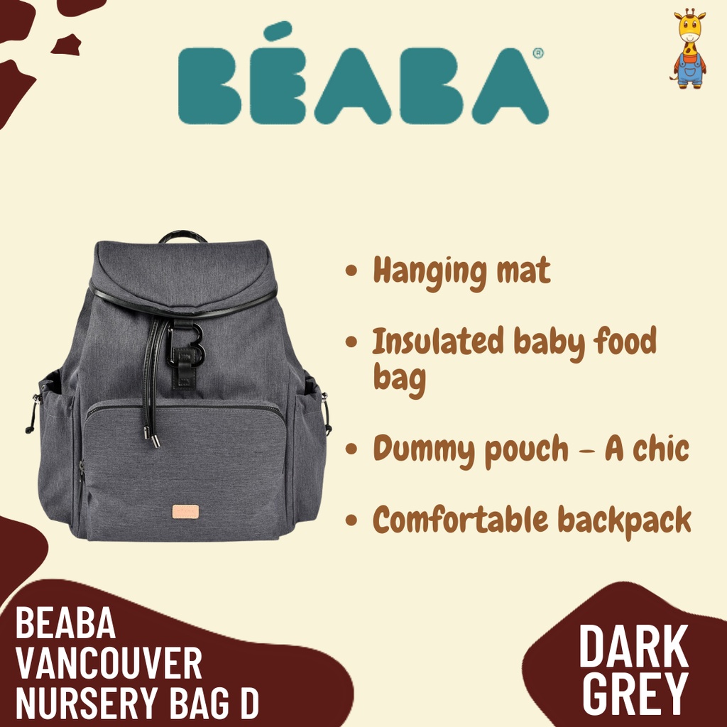 Beaba Bag Vancouver Nursery Bag D