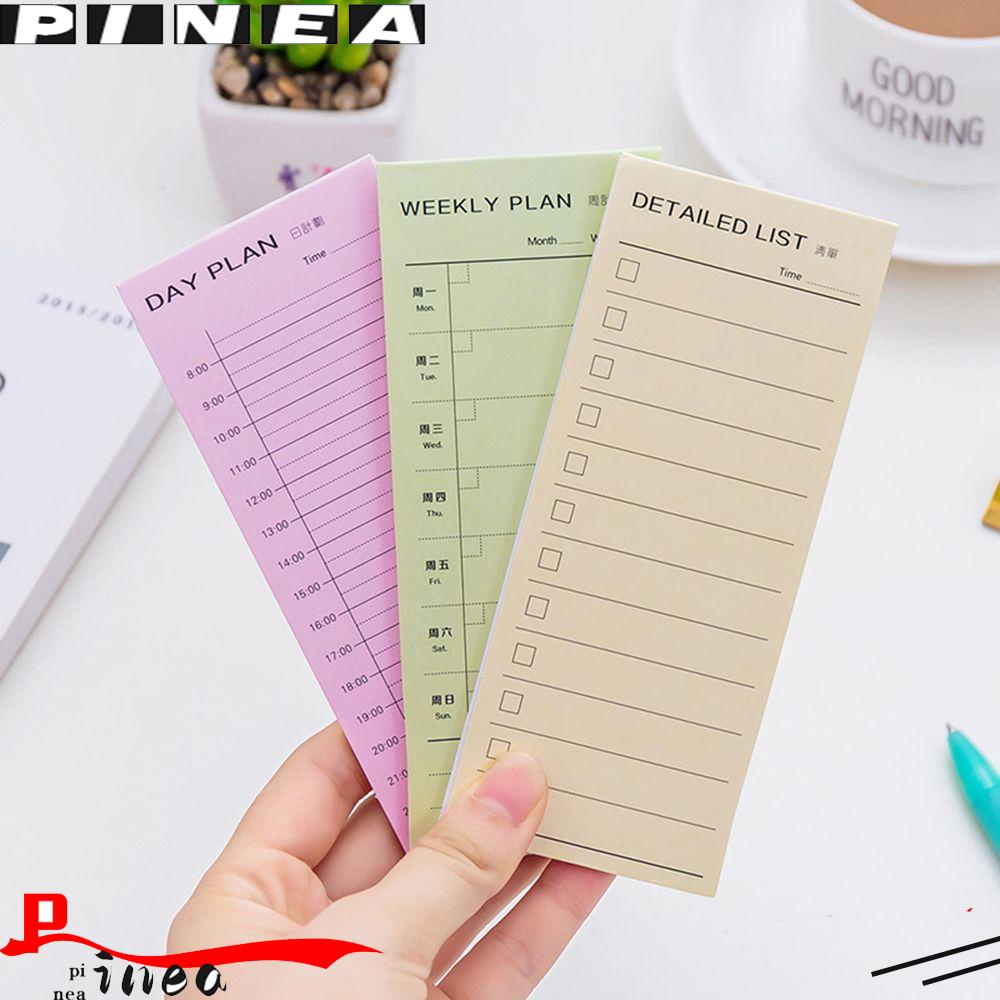 Pineapple Detailed List Stationery Copybook Day Planner Paket Minggu Kertas Stiker