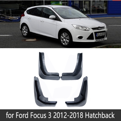 4pcs Flaps Lumpur Mobil Untuk Ford Focus3 MK3 2011~2018 Mudguard Splash Guards Fender Mudflaps Aksesoris Mobil