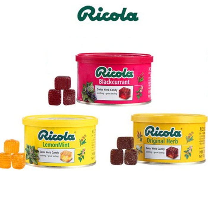 Ricola Permen Swiss Herb Candy Kemasan Kaleng