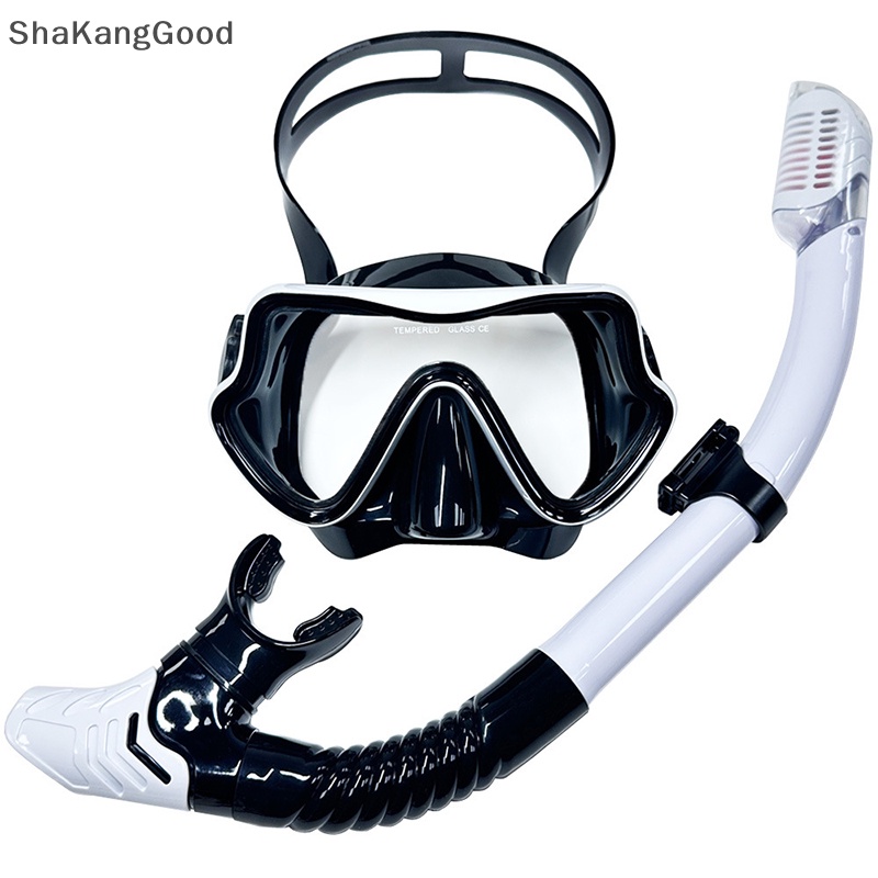 Skid diving snorkel Profesional Scuba diving Masker snorkeling Set Dewasa Rok Silikon snorkeling diving Goggles SKK