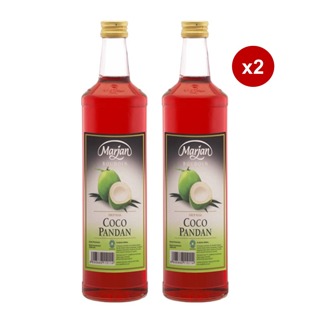 

Marjan Boudoin Syrup Cocopandan 460ml x2