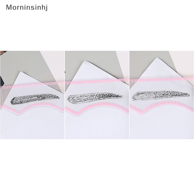 Mornin 3Pcs Portable Satu Langkah Stempel Alis Shaping Kit Alat Makeup Definer Alis id