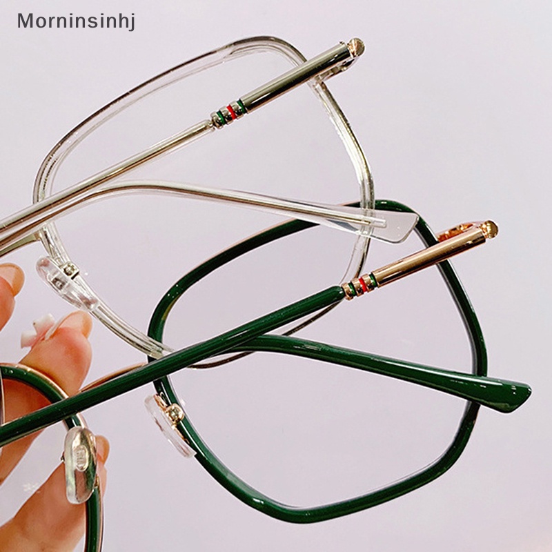 Mornin ins Tanpa makeupSquare frame Glassestransparan Eyewear Glasses Untuk Wanita id