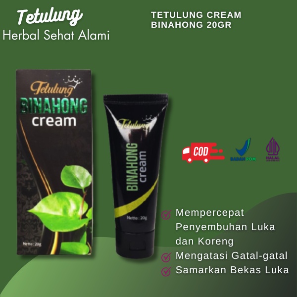 Sehat Alami Herbal Obat Gatal Tetulung Cream Binahong 20gr