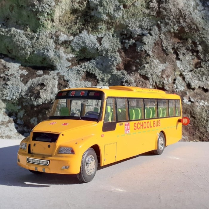 Diecast YuTong ZK6100DA Bus 1:42 Loose miniatur mainan pajangan